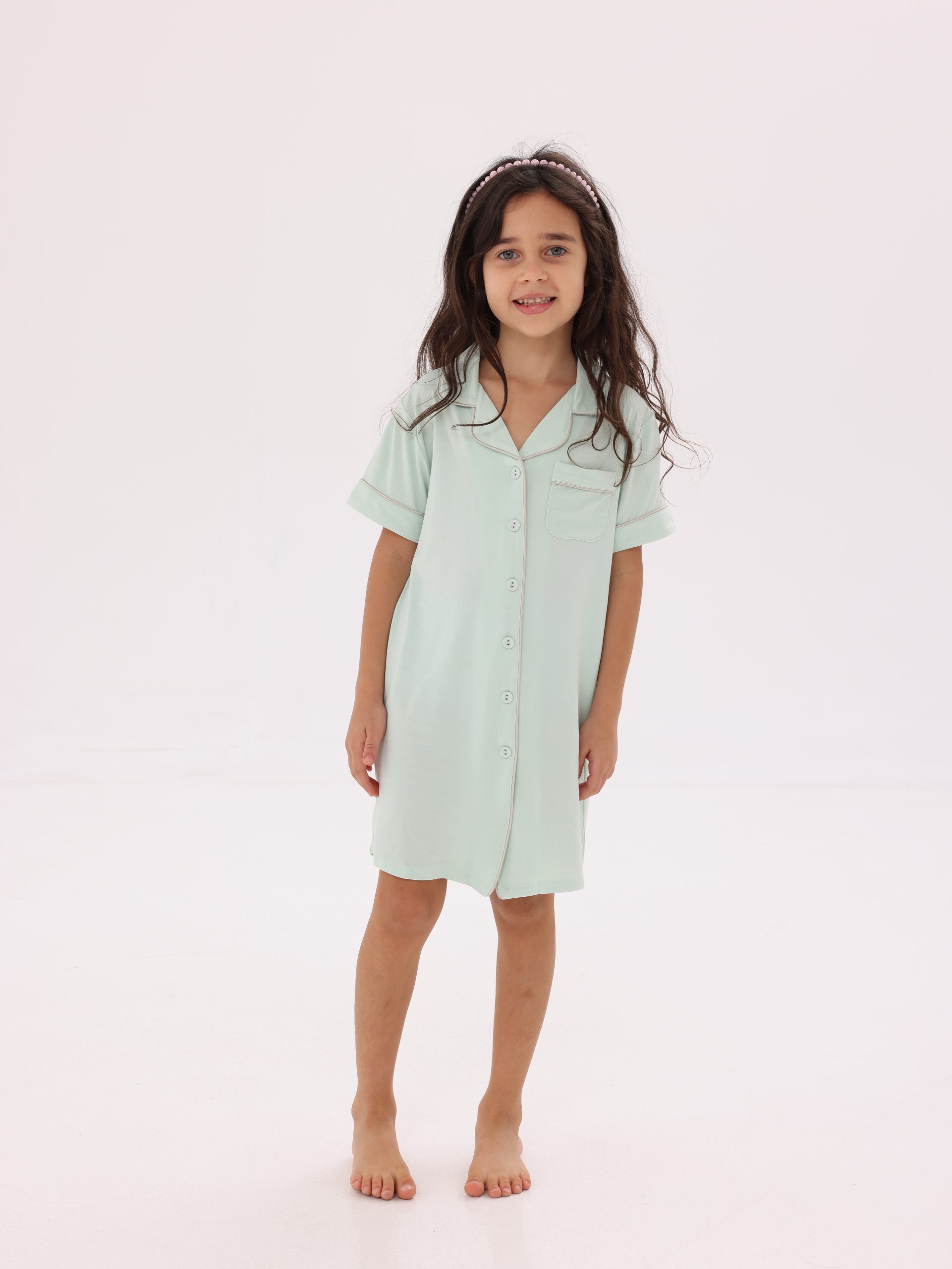 Mint Green Modal Pajama Set – Women's