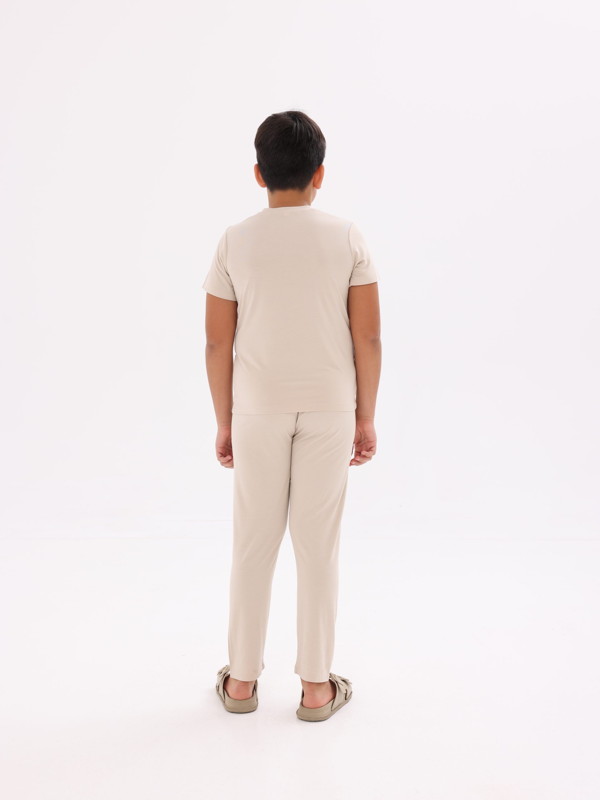 Beige Pajama Set – Boys'